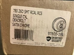 Kwikset 97800-191 Satin Chrome Smart Key Single Cylinder Deadbolt Series. Fixed Price $20.00.
