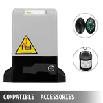Vevor 600KG Automatic Sliding Gate Opener Kit Door Electric 2 Keys W/ 4M Rack. Fixed Price $161.99.