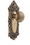 Grandeur Victorian Dummy Knobset Fifth Avenue Vintage Brass 821535. Fixed Price $63.99.