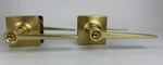 Heittis 2 Pack Gold Entry Door Handle Keyed Alike, Entrance Lever. Fixed Price $36.97.