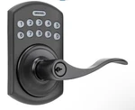 Lockstate Remotelock OE-550L Residential Wifi Lever Smart Tuscany Bronze. Fixed Price $130.00.