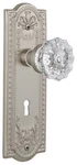 Nostalgic Warehouse Meacry Mrt 214 Kh Crystal Solid Brass Vintage - Nickel. Fixed Price $356.25.
