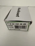 Kwikset 334SQT-26 Square Pocket Door Passage Lock, Bright Polished Chrome. Fixed Price $19.00.