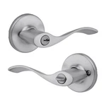 Kwikset Balboa Entry Door Handle With Lock Key, Secure Keyed Reversible L.... Fixed Price $61.26.