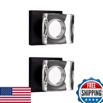 Coolnews 2 Pack Crystal Glass Dummy Door Knobs Iterior One Sided Square. Fixed Price $78.95.