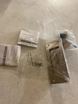Baldwin PD006056KT Satin Nickel Pocket Door Privacy Trim, Santa Monica Style. Fixed Price $137.99.