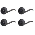 Naples Aged Bronze Hall/closet Door Handle (4-PACK). Fixed Price $63.91.