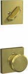 Schlage F59-BWE-COL Bowery Knob Single Cylinder Keyed Entry Brass. Fixed Price $85.27.