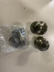 Schlage F10AND609 Andover Door Knob Bed & Bath Privacy Lock, Antique Brass. Fixed Price $38.64.