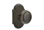 Emtek 8208NWUS10B Privacy, #8 Rosette, Norwich Knob, Oil Rubbed Bronze. Fixed Price $100.00.