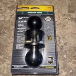 Brinks Commercial Matte Black Interior Hall/closet Passage Round Door Knob. Fixed Price $19.99.