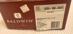 Baldwin 5255-150 Rent Satin Nickel Door Lever 3/8" 3/4" Complete Set Right. Fixed Price $49.00.
