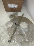 Westbrass Toilet Kit W/ Stop & Corrugated Riser -cross Handle In Polished. Fixed Price $37.84.