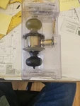Schlage F51 Ply 716 Keyed Entry Aged Bronze. Fixed Price $29.99.