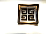Vintage Nos Square Copper White Drawer Knob 1-1/16" Concave Cabinet Door Pull. Fixed Price $20.00.