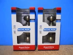 2 Pack Schlage Entry Door Lock Georgian Knob Antique Brass Keyed Same Alike. Fixed Price $44.00.