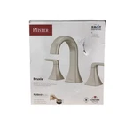 Pfister Bruxie 8 In. Widespread Double Handle Bathroom Faucet Brushed Nickel. Fixed Price $68.10.