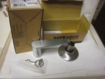 Kwikset SL7000WI 26D Satin Chrome Safe-lock Winston Dummy Door Unv-l. Fixed Price $15.99.