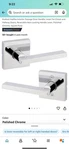 Kwikset Halifax Interior Passage Door Handle. Fixed Price $150.00.