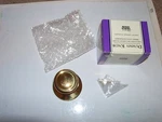 Of 4 Design House Tulip Polished Brass Dummy Knob. 783183.. Fixed Price $17.99.