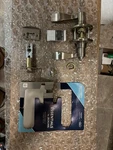 Schlage Seville Privacy Door Handle Lever Set J40 619 Satin Nickel Bed Bath. Fixed Price $18.95.