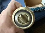 Vintage Nos Emhart Kwikset Lock Set. Bedroom Passage Antique Brass. Fixed Price $16.99.