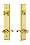 Grandeur Carre Polished Brass Entryway Tall Plate 841278 Lowest Cost Anywhere. Fixed Price $179.00.