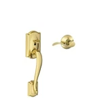 Schlage FE285CAM609ACCRH Camelot Front Entry Handle Accent Right-handed Interior. Fixed Price $212.32.