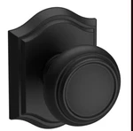 Baldwin Reserve PSTRATAR1906LDS Passage Knob Set Arched Rose. Satin Black. Fixed Price $59.00.