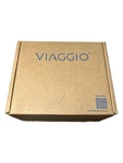 Viaggio Circolo Hammered Rosette Fluted Lever Satin Brass Gold And Black. Fixed Price $80.00.