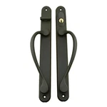 Marvin Narrow Traditional, Keyed Sliding Patio Door Handle - Dark Bronze. Fixed Price $348.10.