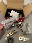 Kwikset Halifax Passage Door Lever With Round Rose MODEL:720HFLRDT-26. Fixed Price $23.00.