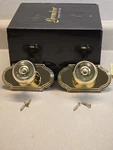Grandeur 811538 Arc Plate Double Dummy With Bouton Knob In Lifetime Brass. Fixed Price $100.00.