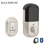 Baldwin Estate Evolved 8231.B Traditional Electronic Deadbolt Single Bluetooth. Fixed Price $255.88.
