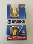 Brinks 2101-105 Tulip-style Keyed Entry Door Knob, Polished Brass. Fixed Price $21.66.