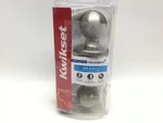 Kwikset 94002-821 Cove Entry Knobs, Steel, 3 Grade Lot 0880. Fixed Price $18.00.