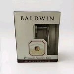 Baldwin Premium Interior Dummy Trim Latch 95455.150.LDM Left Hand Satin Nickel. Fixed Price $19.95.