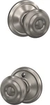 Schlage Georgian Door Knob, Hall & Closet Passage Lock, F10. Fixed Price $18.99.