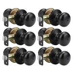 Goldenwarm Black Interior Door Knobs, Matte Bedroom Knob, Kno.... Fixed Price $82.09.
