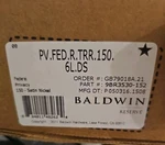Baldwin Pv.fed.trr Federal Privacy Leverset - Nickel. Fixed Price $70.00.
