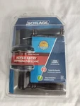 Schlage Keyed Entry Door Handle Flair Lever F51 505 Dark Bronze. Fixed Price $33.29.