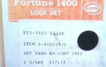 Corbin Russwin 833-1455 US10B Now CK4455 Gwc Nos 60 Kway Classroom Locksmith. Fixed Price $39.95.