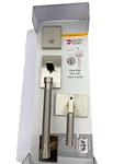 Kwikset Prava Hs Handleset Single Cylinder Deadbolt Satin Nickel 98180-050 (ob). Fixed Price $119.95.