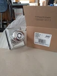 Schlage F51-GEO-ADD Georgian Keyed Entry Panic Proof Door Knob Chrome. Fixed Price $55.00.