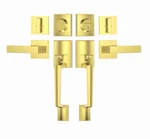 Ticonn Double Front Door Handle Set. Fixed Price $54.99.