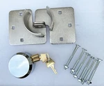Puck Lock Solid Steel Hidden Shackle & Hasp For Anti-theft Safeguard. Fixed Price $29.99.