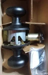 Schlage Plymouth Passage Hall & Closet Door Knob - Matte Black F10 622. Fixed Price $15.99.