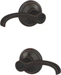 Schlage F51A Wit 716 Whitney Lever Keyed Entry Lock Aged Bronze. Fixed Price $21.99.