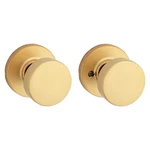 Kwikset 720PSKRDT Pismo Interior Passage Door Knob Satin Brass, Round. Fixed Price $16.99.