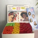 Vintage Olivia Garden Jet Set Ez Grip Curlers Self Perm Rollers Short/med. Fixed Price $44.99.